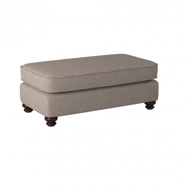 Jackson Freemont Ottoman in Pewter