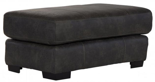 Jackson Grant Ottoman in Steel