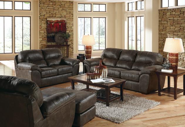 Jackson Grant collection arrangement; coordinating pieces sold separately in Steel