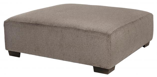 Jackson Kingston Cocktail Ottoman in Pewter