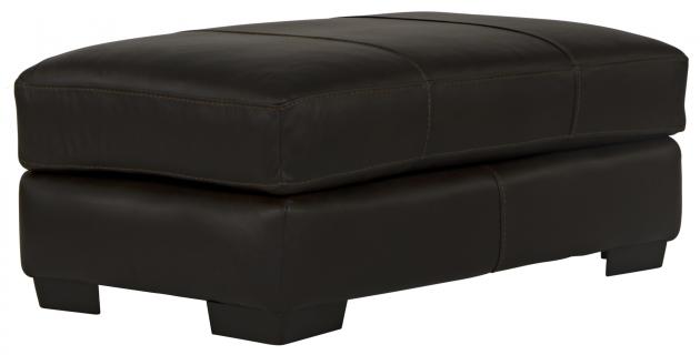 Jackson Marco Ottoman in Chocolate