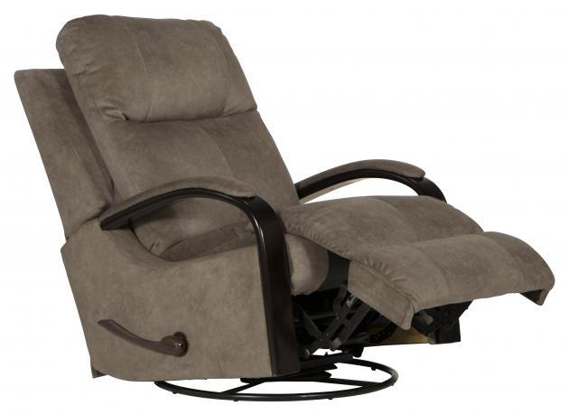 Catnapper Niles Swivel Glider Recliner in Portabella