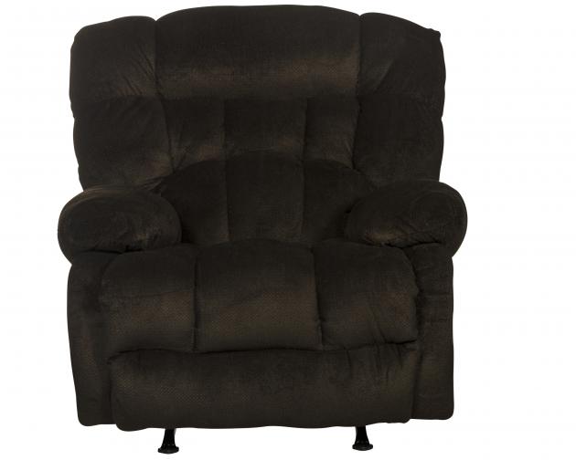 Catnapper Daly Chaise Rocker Recliner in Chocolate