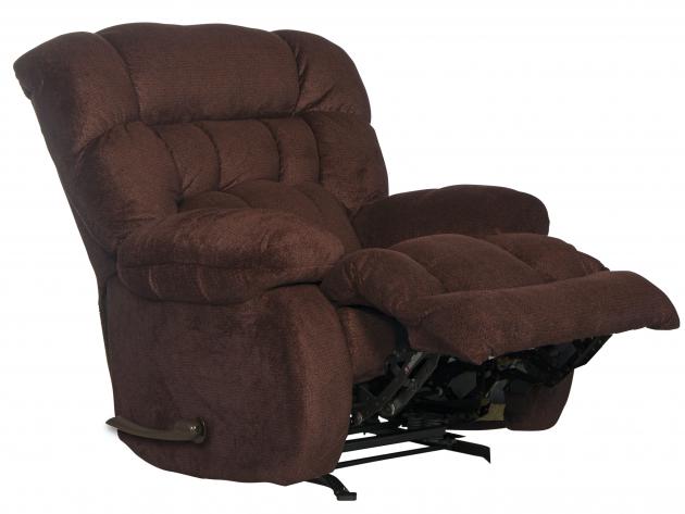 Catnapper Daly Chaise Rocker Recliner in Cranapple
