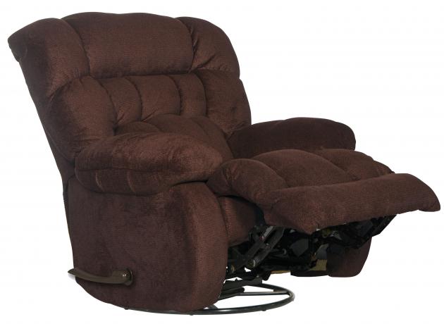 Catnapper Daly Chaise Swivel Glider Recliner in Cranapple