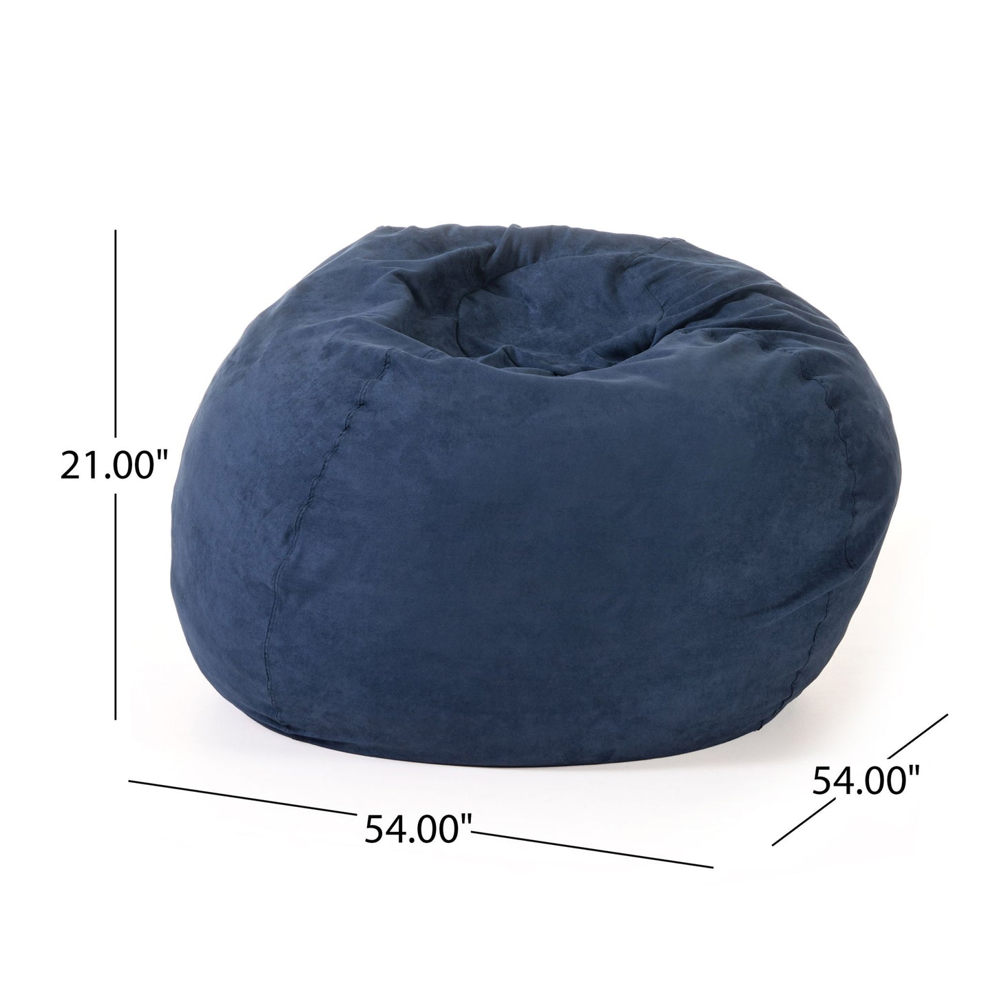 Comfortable High Density Shredded Foam Bean Bag Chair With Removable Cover