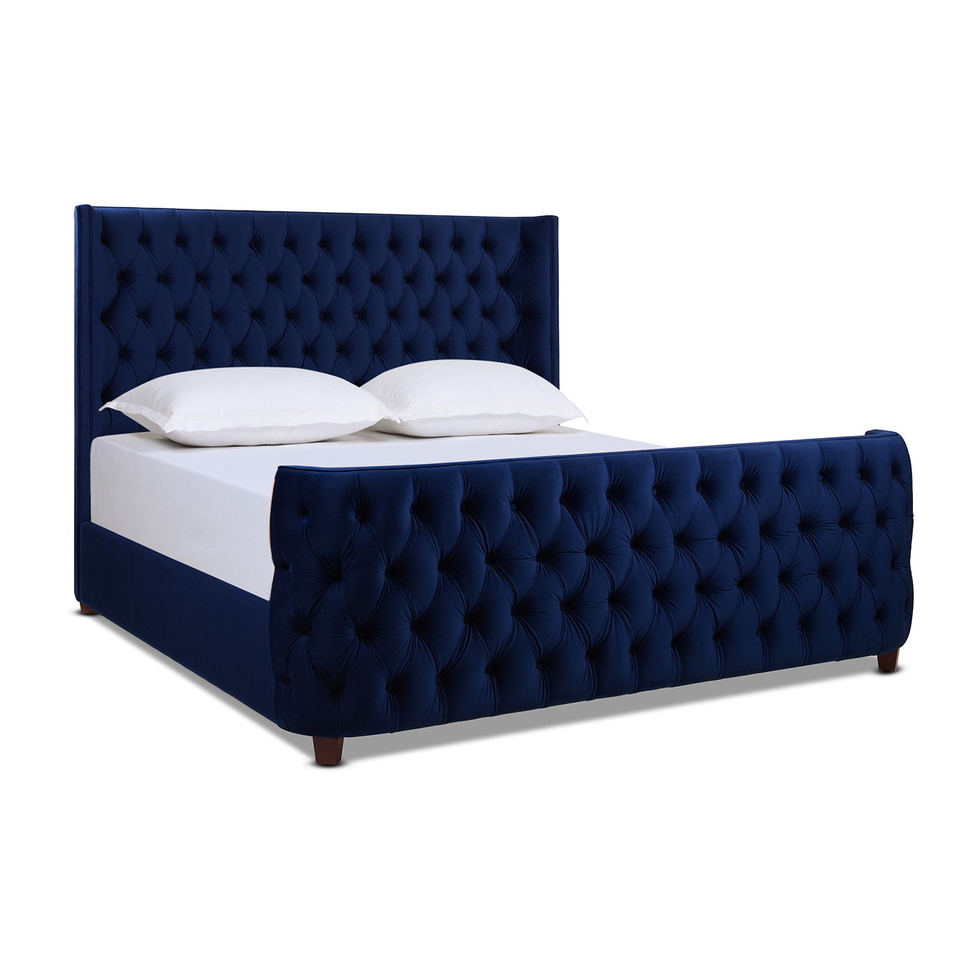 Brooklyn - Tufted Panel Bed Headboard And Footboard Set