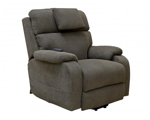 Catnapper Snoozer Power Lift Power Headrest Recliner w/CR3 Heat/Massage/Zero Gravity in Fossil
