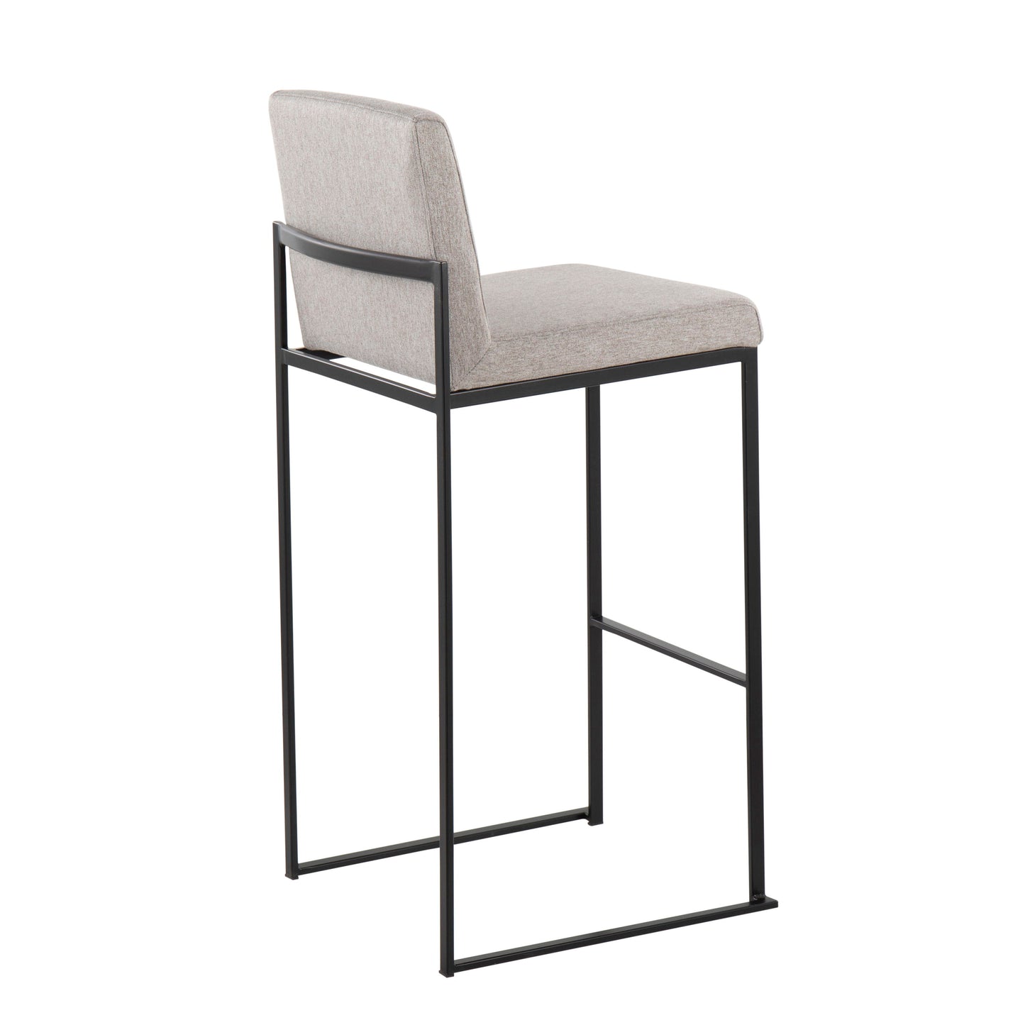 Fuji - Contemporary High Back Barstool Elegant Design