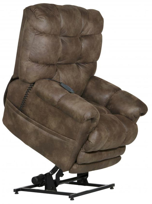 Catnapper Oliver Power Lift Recliner w/Dual Motor & Extended Ottoman in Sunset