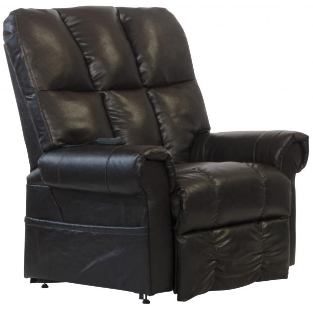 Catnapper Stallworth Power Lift Full Lay-Out Chaise Recliner in Godiva