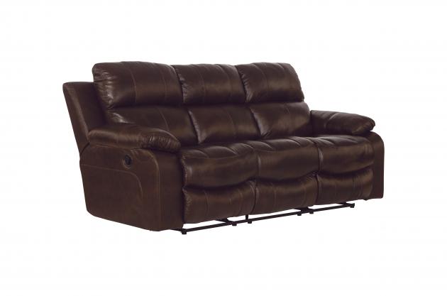 Catnapper Positano Reclining Sofa in Cocoa