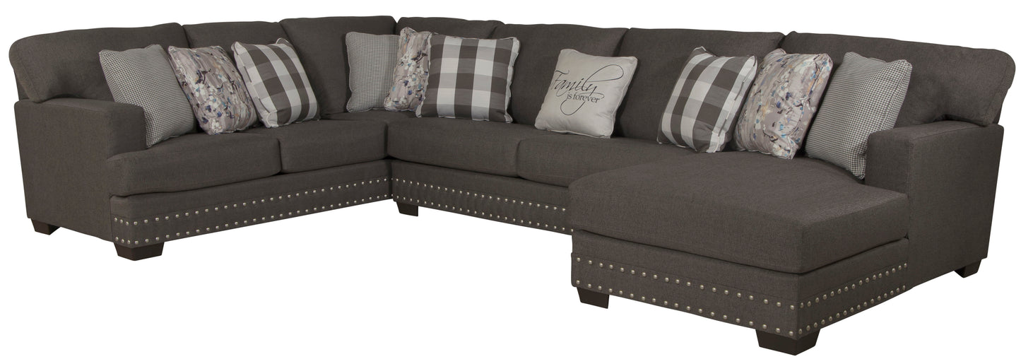 Crawford - Sectional With Accent Pillows