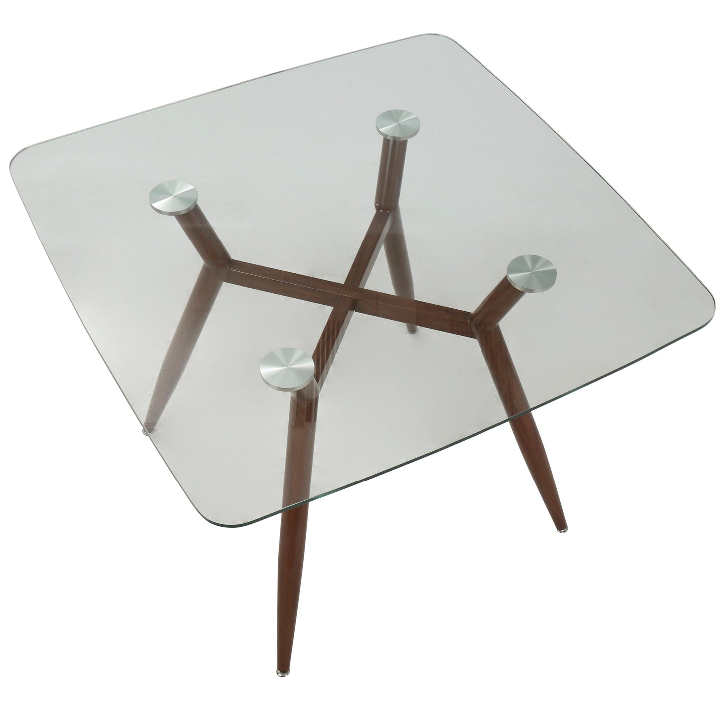 Clara - Mid Century Modern Square Table