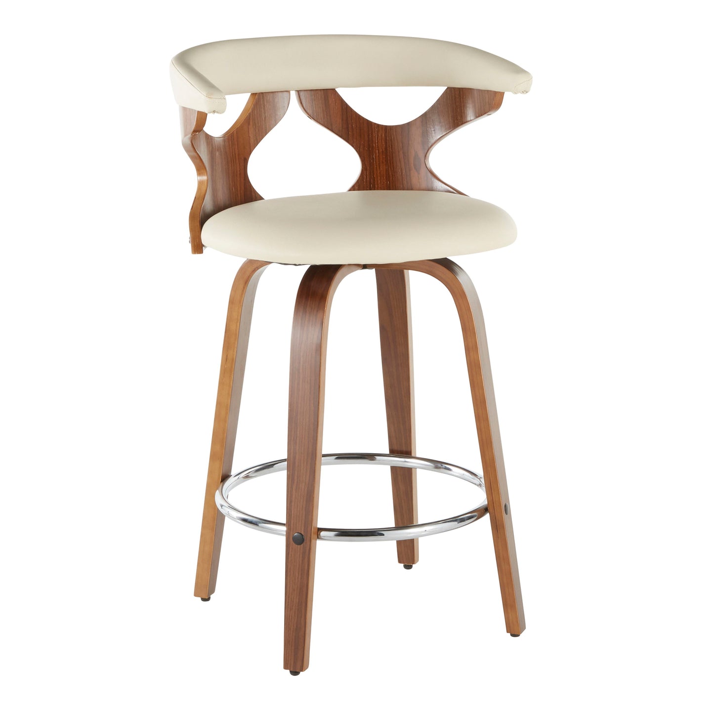 Gardenia - Mid Century Modern Counter Stool (Set of 2)