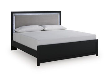 Maeling - King Panel Footboard - Black