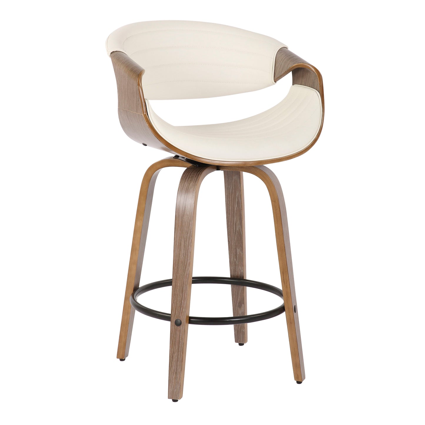 Symphony - Mid Century Modern Counter Stool (Set of 2)