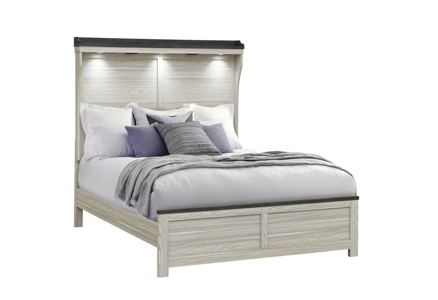 Ashley - Full Bed Twin Bed Siderails - Brown