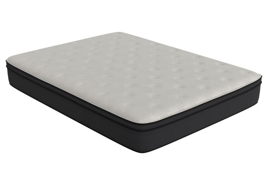 Memory Foam - Hybrid Medium Euro Top Bed-In-A-Box Mattress