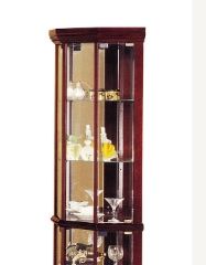 Huxley - Curio Cabinet (Corner) - Cherry