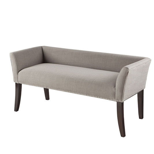 Modern Design Bench Upholstery, Solid Wood Frame