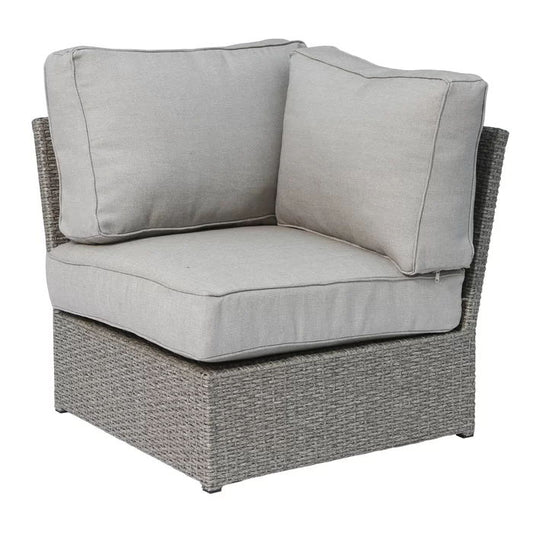 Shick - Corner Wedge Patio Chair With Cushions