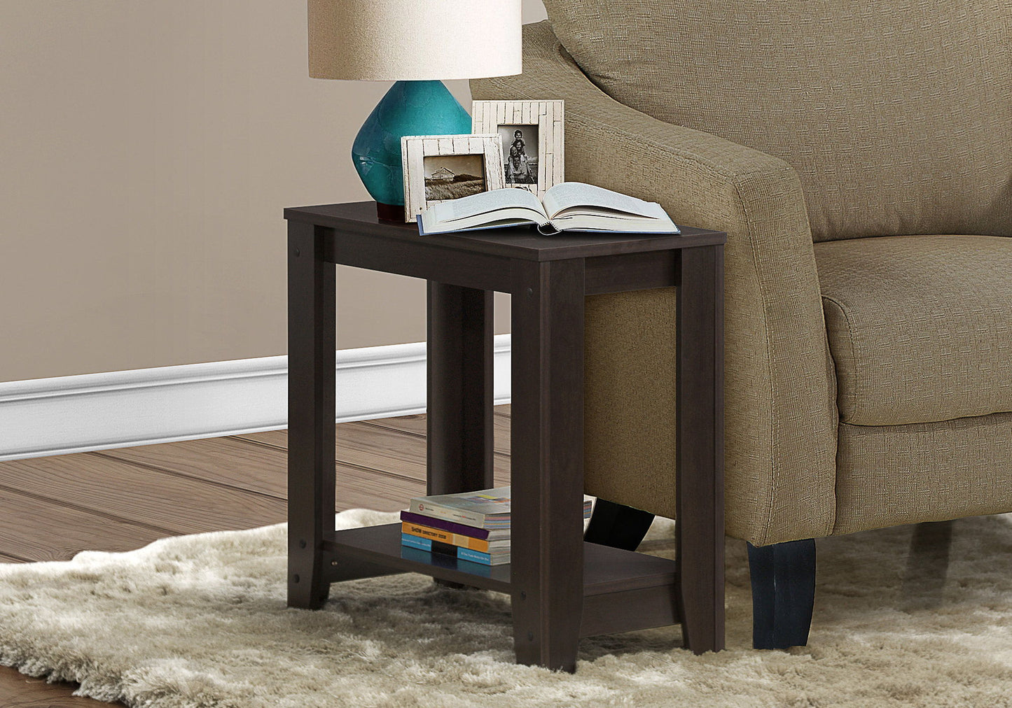 Accent Table, Side Transitional, Elegant Design