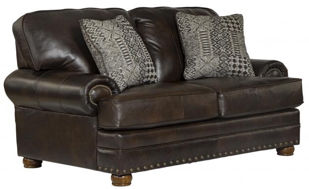 Jackson Roberto Loveseat in Cocoa