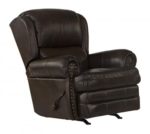 Jackson Roberto Rocker Recliner in Cocoa