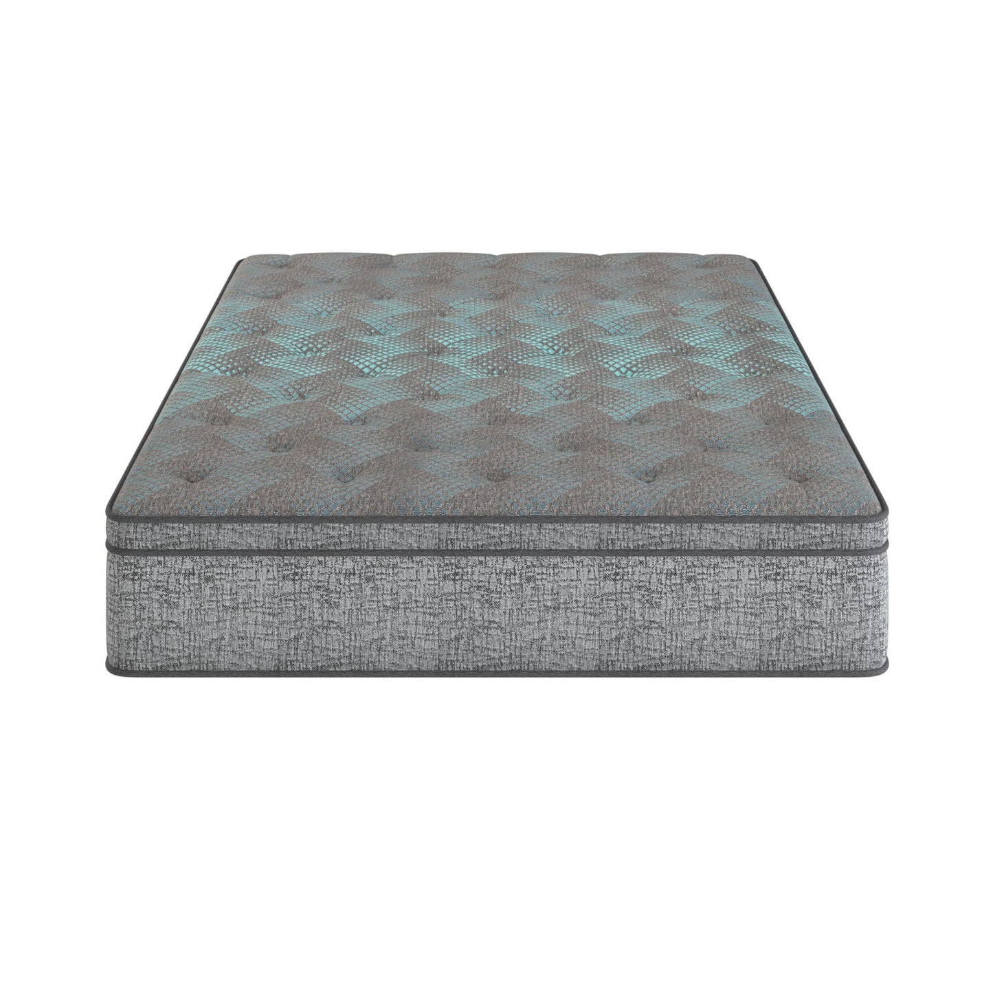 Comfort Care - 12" Hybrid Euro Top Mattress Plush Comfort, Foam