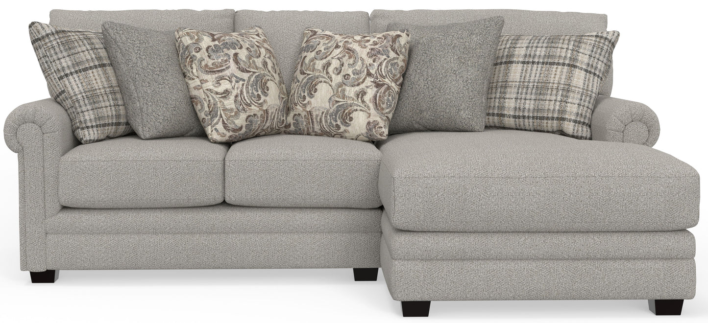 Livingston - Sectional With Comfort Coil Seating And Accent Pillows