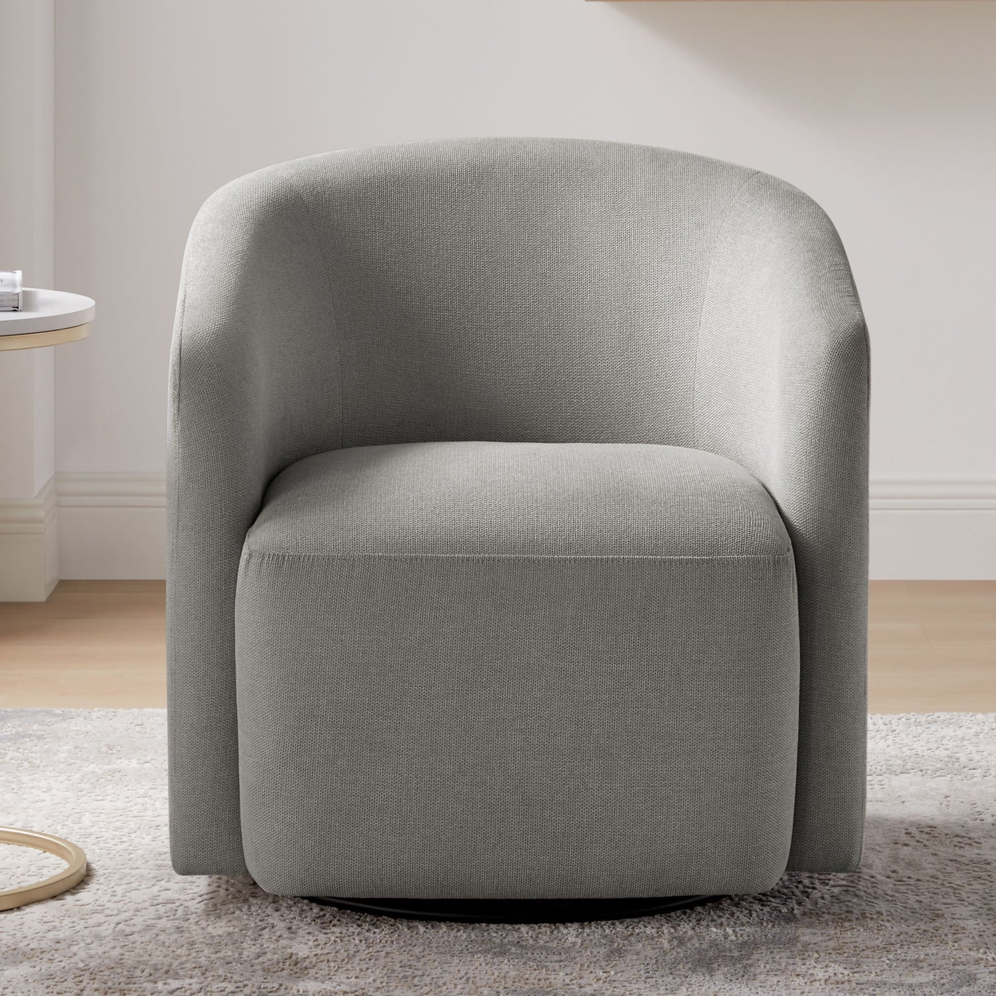 Ardena - Modern Swivel Barrel Chair