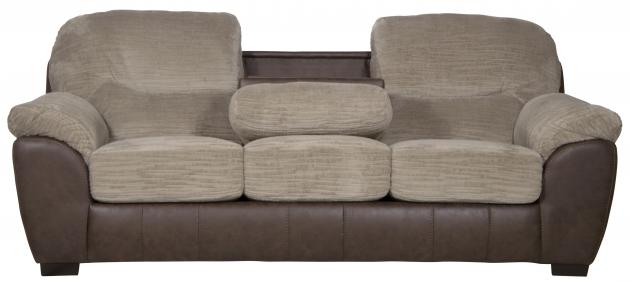 Jackson McMahon Sofa w/Drop Down Table in Bark