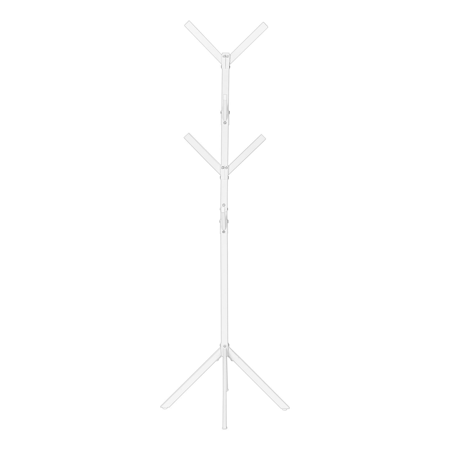 Coat Rack, Hall Tree, Free Standing, 8 Hooks, Entryway, Contemporary & Modern