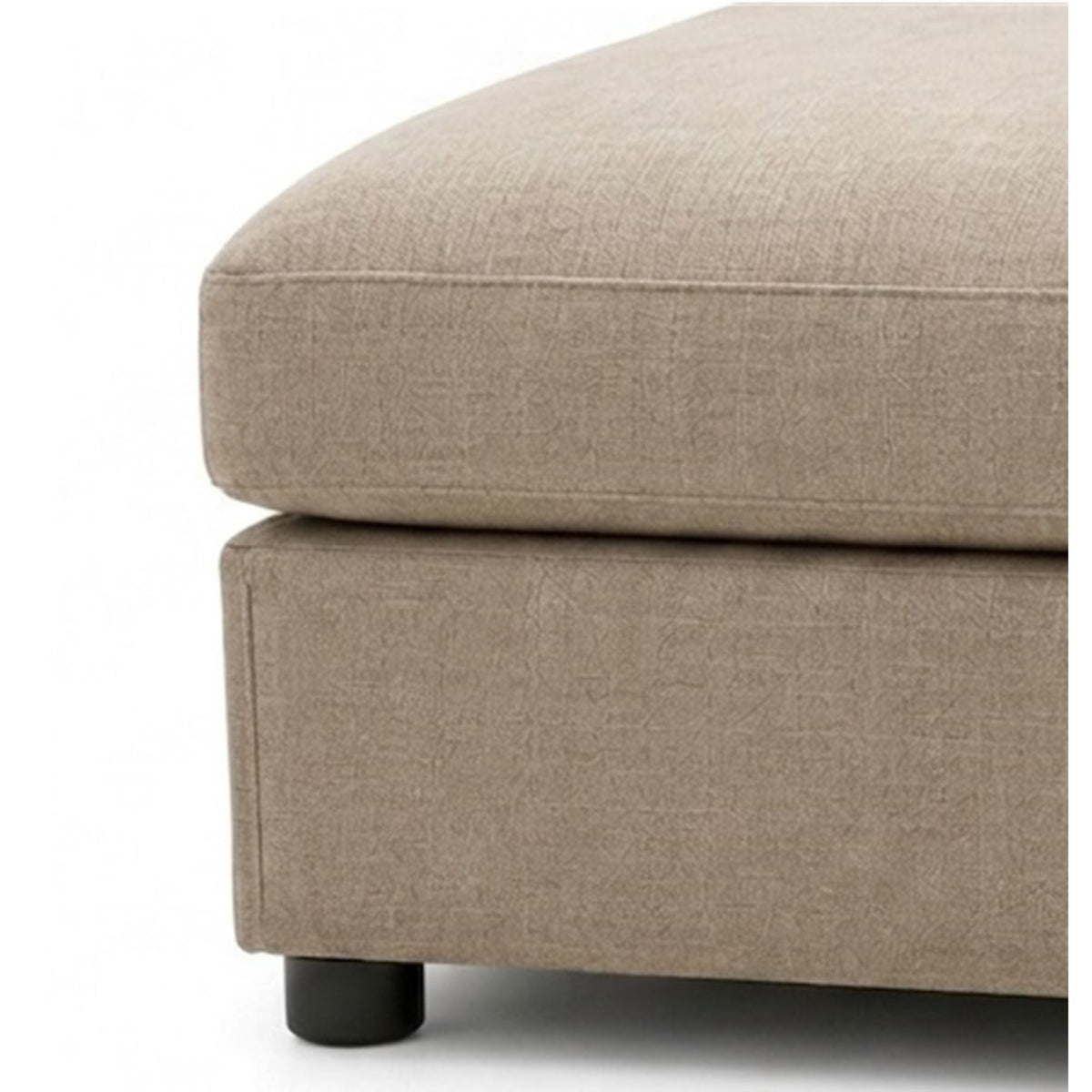 Ottoman With Durable Upholstery For Versatile Use