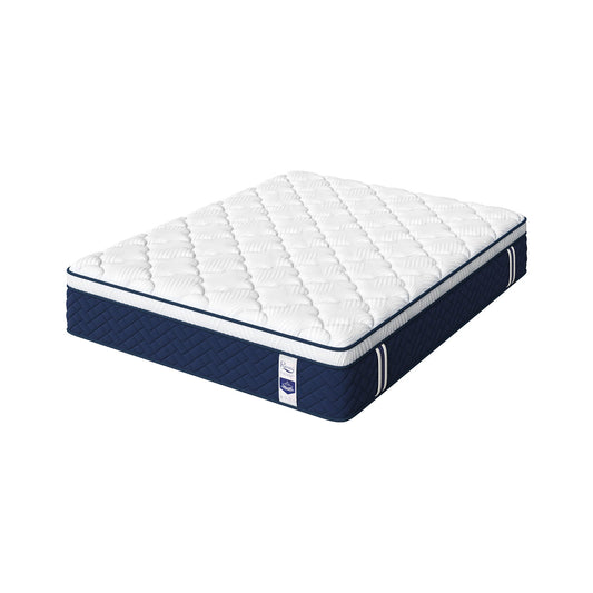 Rresta Hotel Collection - 12" Medium Firm Hybrid Mattress With 5 Zone Support For Back & Hip Relief, Fiber Free, Certipur Us Certified