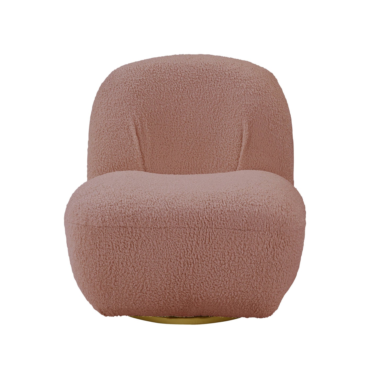 Yedaid - Sherpa Accent Chair With Swivel