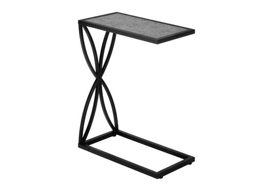 Accent Table C - Shaped, Modern - Gray