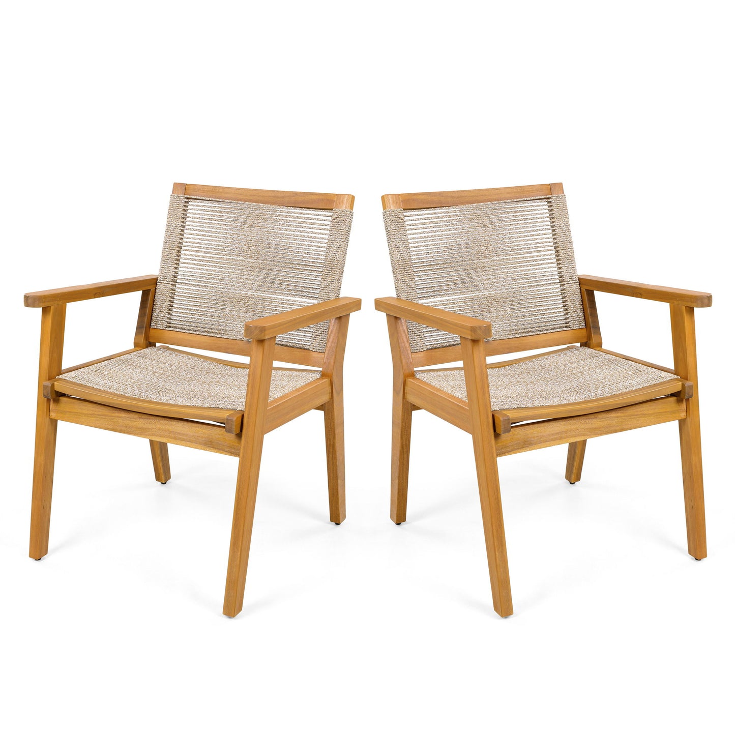 Outdoor Rope Dining Chair (Set of 2)