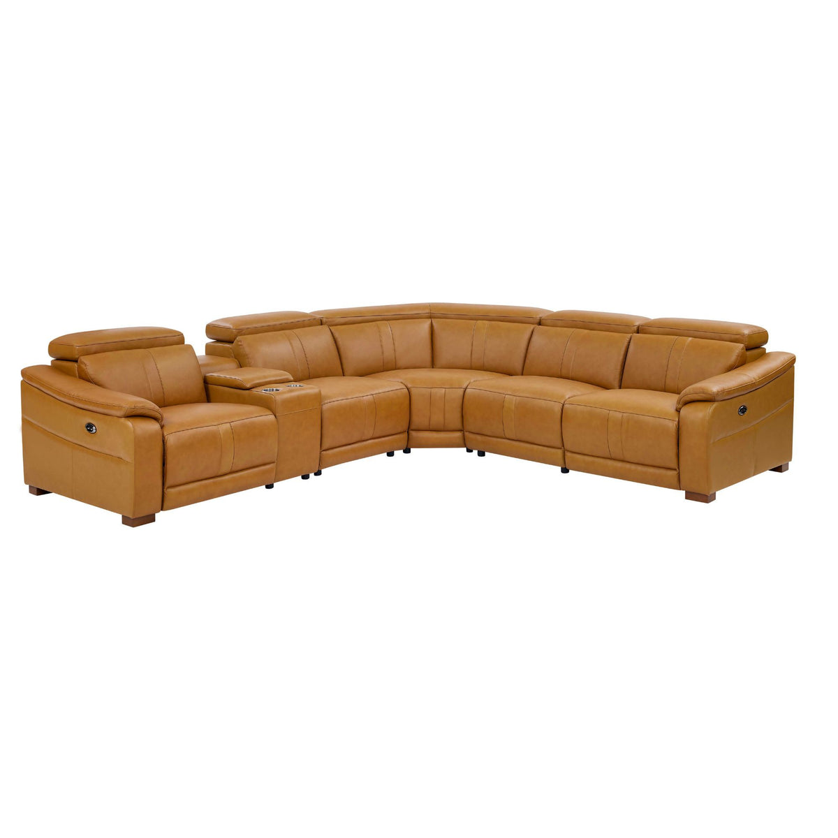 Modular Sectional & Recliner Seat And Adjustable Headrest