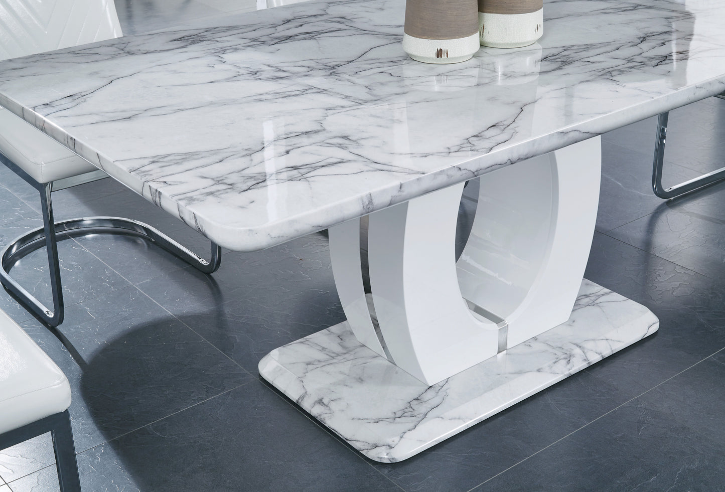 Coleen - Dining Table - Marble