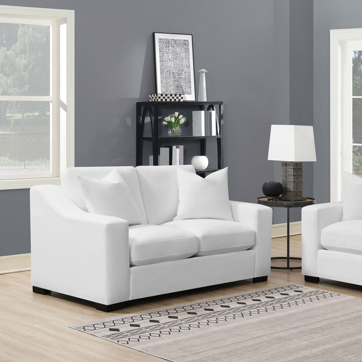 Chelan - Sloped Arm Loveseat