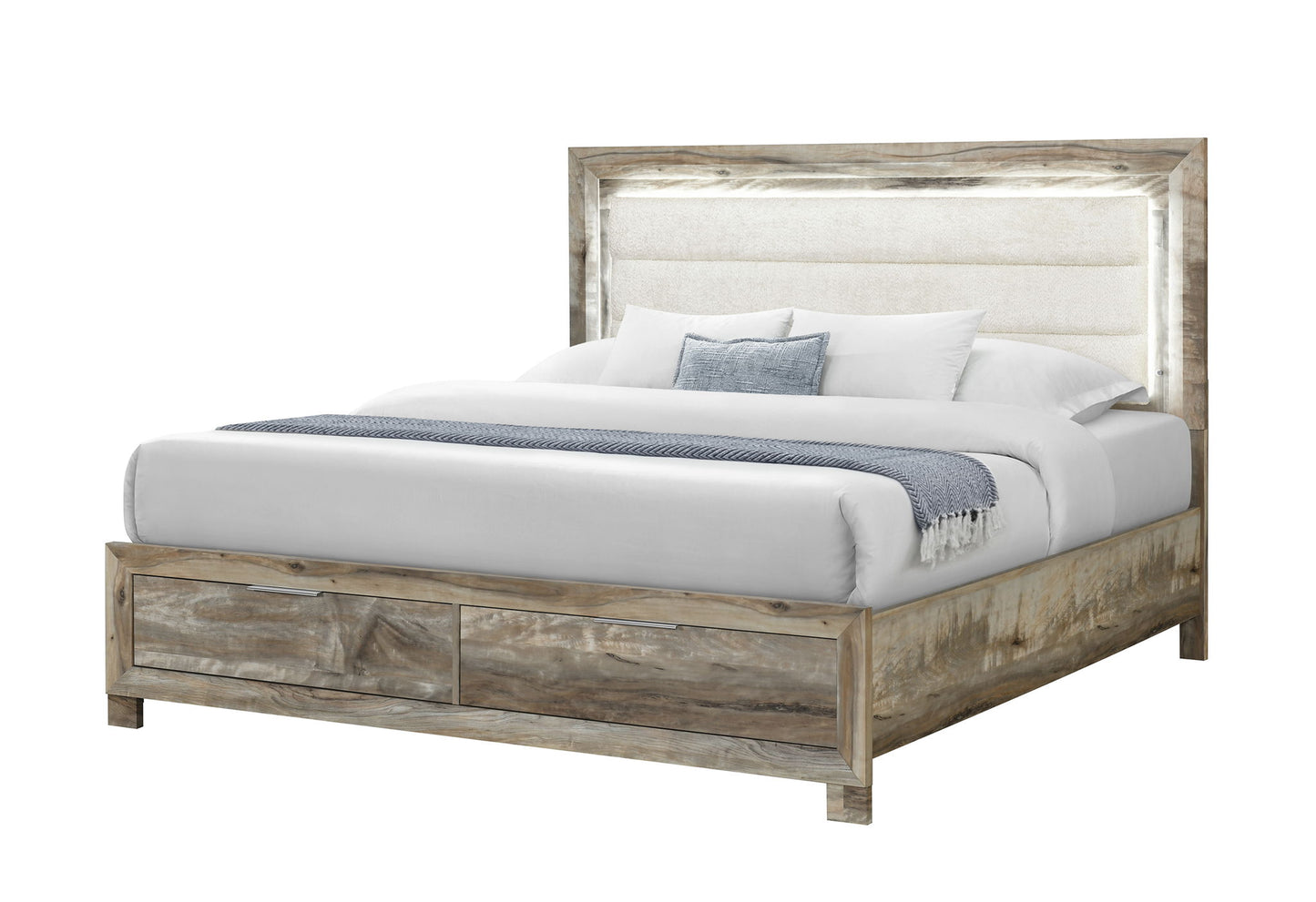 Callie - Full Bed Headboard And Footboard - Brown
