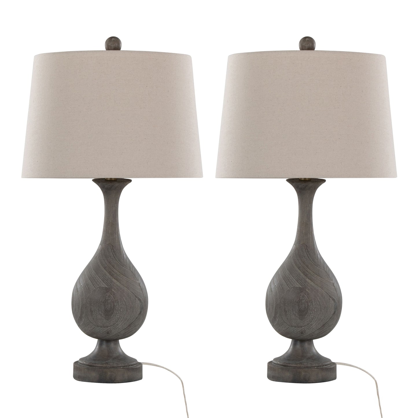 Cipolla - Poly Farmhouse Table Lamp (Set of 2)