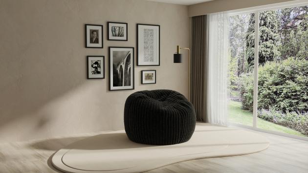 Jackson Splash collection arrangement; coordinating pieces sold separately in Black