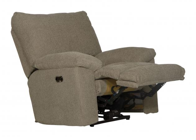 Catnapper Tyler Power Wall Hugger Recliner in Pewter
