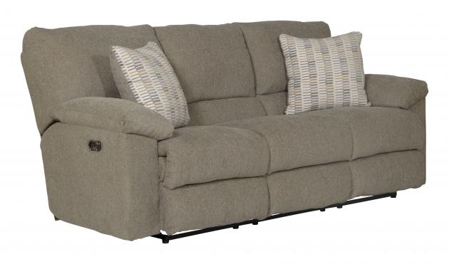 Catnapper Tyler Power Reclining Sofa in Pewter