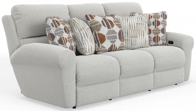 Catnapper Kellen Power Reclining Sofa w/Zero Gravity in Ecru
