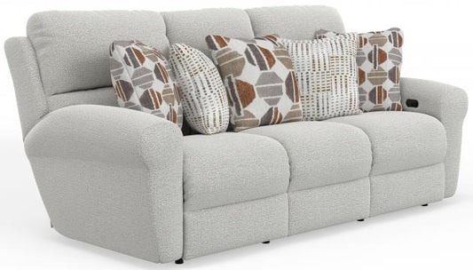 Catnapper Kellen Power Reclining Sofa w/Zero Gravity in Ecru