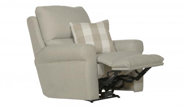 Catnapper Westport Power Lay Flat Recliner in Cement